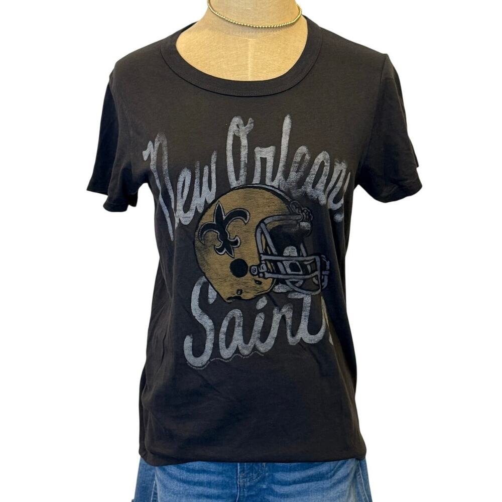 NEW ORLEANS SAINTS NFL Football Junk Food Tee T-Shirt L gameday